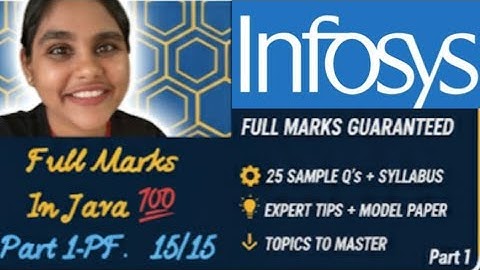 💯 🔥 Score 15/15 in Java PF Part-1 #infosystraining #infosys #youtube #infosysmysorecampus #studytips