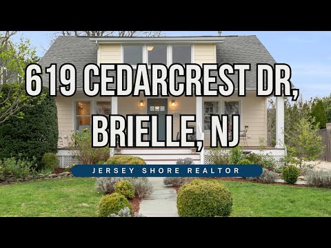 619 Cedarcrest Dr, Brielle, NJ home video tour