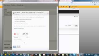 Adding Audio Recordings to D2L Discussion Messages