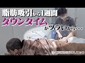 脂肪吸引後１週間のナース、ダウンタイムのためにインディバを受ける【東京脂肪吸引クリニック】