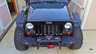 MetalCloak Stubby Front Bumper Swap for the Jeep Wrangler JKU