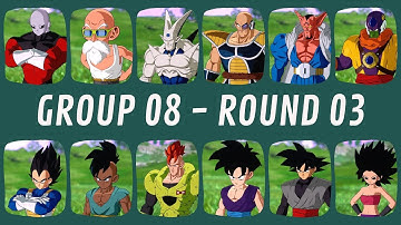Group 08 - Round 03 | CPU Tournament - Dragon Ball Sparking Zero