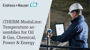 iTHERM ModuLine: Temperature assemblies for Oil & Gas, Chemical, Power & Energy