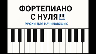 Фортепиано с нуля 🎹 Урок 1: как правильно поставить руки и извлекать звук