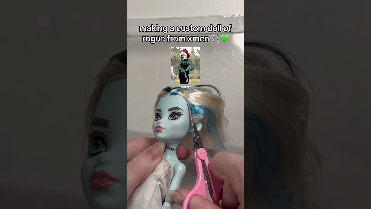 Making a Custom Doll of Rogue from X-Men Evolution - SylphicStudios