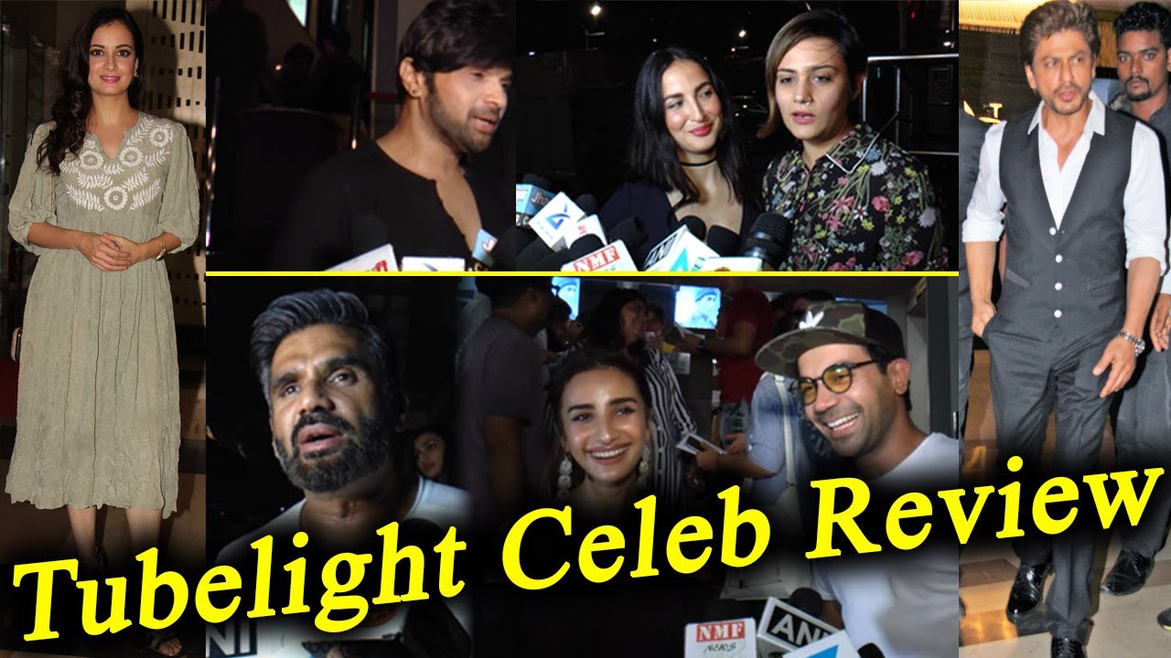 Sunil Rajkumar Tubelight Celeb Review: Shahrukh Khan, Sunil, Rajkumar Rao watch Salman ...