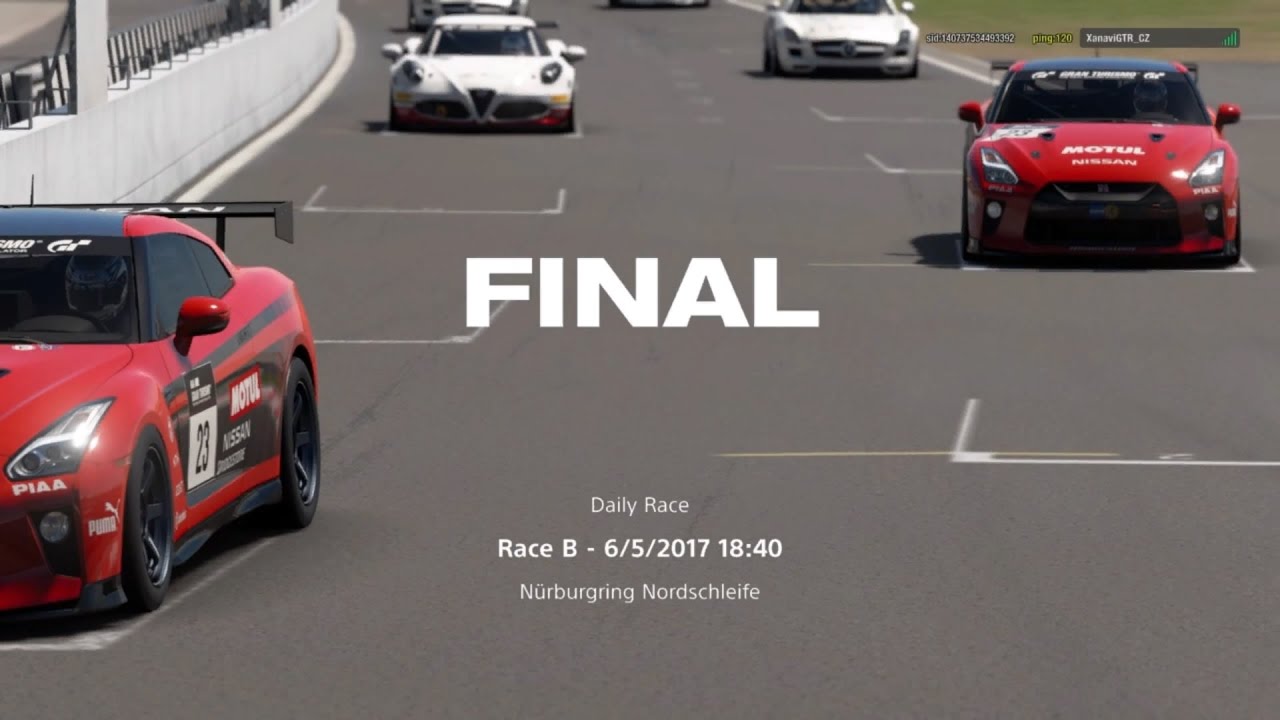 Gran Turismo™Sport Closed Beta - Win Online race1 Nissan GT-R Gr.4 / Nordschleife - YouTube