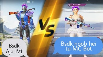 Random Player call me noob and I challenge for 1v1 M24 😤😤