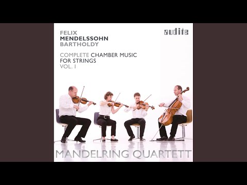 Παρακολούθηση String Quartet in E flat major, Op. 12: Canzonetta. Allegretto - più mosso στο YouTube