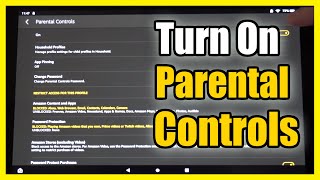 How to Turn On Parental Controls on Amazon Fire HD 10 Tablet (Fast Method) screenshot 5