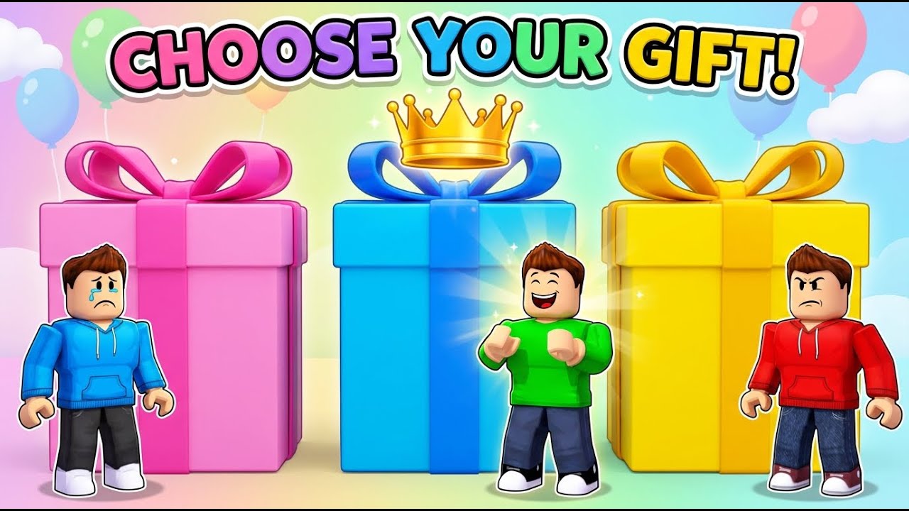Choose Your GIFT...?🎁 Roblox Brainrot Edition 🍀