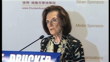 Drucker Centennial Dinner,Hong Kong 2009-Courage to Lead-A Call To Action-Dr.Frances Hesselbein