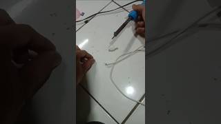 Ganti konektor cas hp type male microusb #smartphone#tutorial