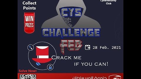 CYS Challenge: Crack Me If You Can!