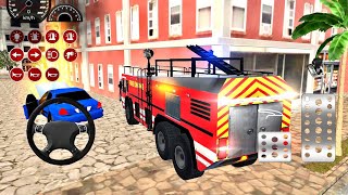 Nuovo simulatore di camion dei pompieri 2026: Lotta antincendio in città reale: simulazione in pr... screenshot 2