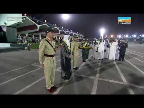 الأول في كليه الشرطه دبي والحاصل على سيف الشرف الطالب مرشح محمد فضل محمد العنشلي