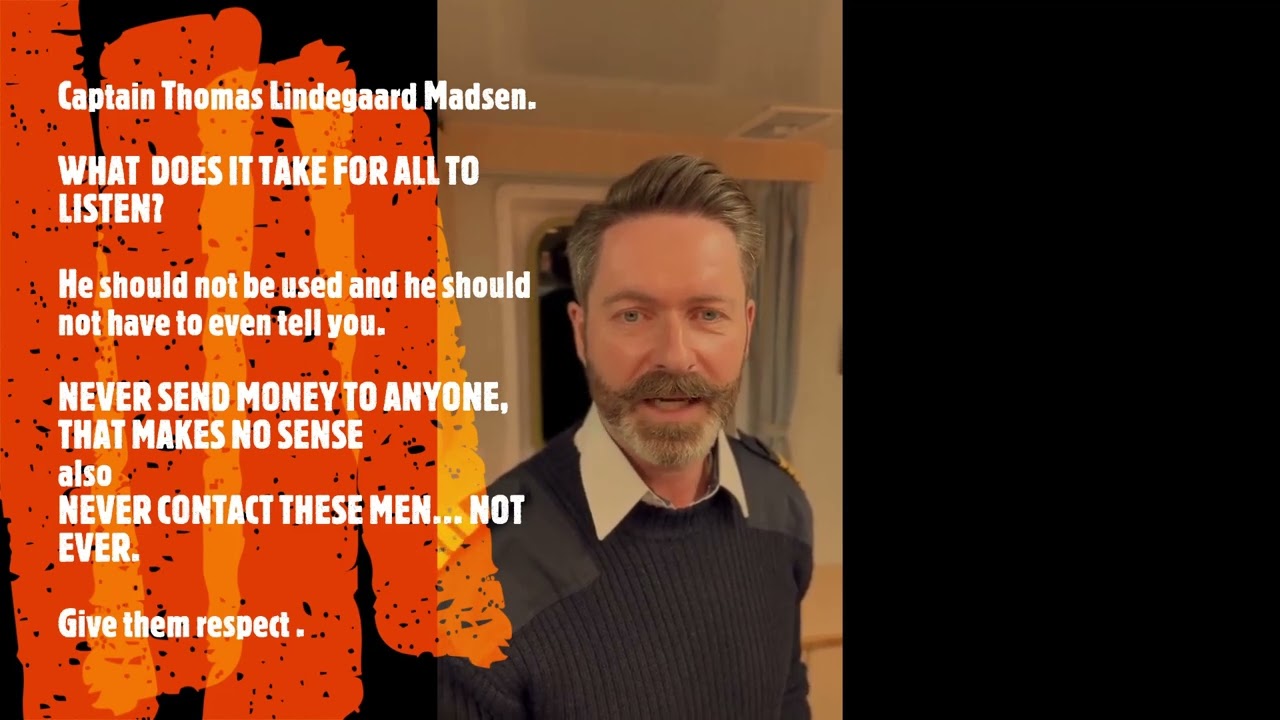 Captain Thomas Lindegaard Madsen.