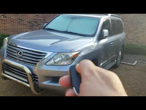 Lexus LX570 remote start and power rear hatch function