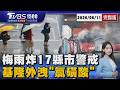 梅雨下半場開炸「7縣市大雨特報」 基隆化學槽外洩「氯磺酸」緊急封鎖20260611｜1500T台消費線完整版｜TVBS新聞 @TVBSNEWS01