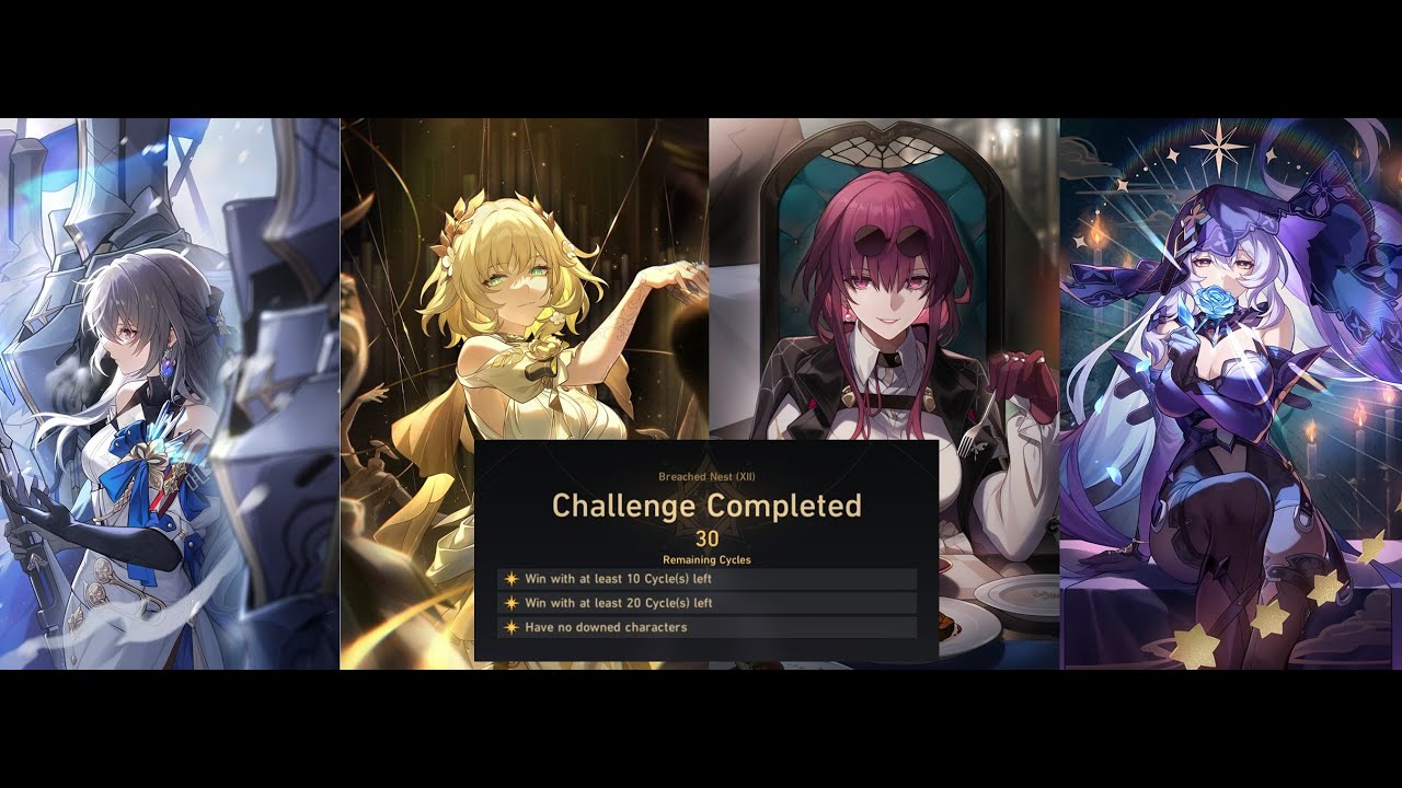 Memory of Chaos (3.8/4.0) - E1S1 Aglaea + Triple DoT True 0 Cycle Clear