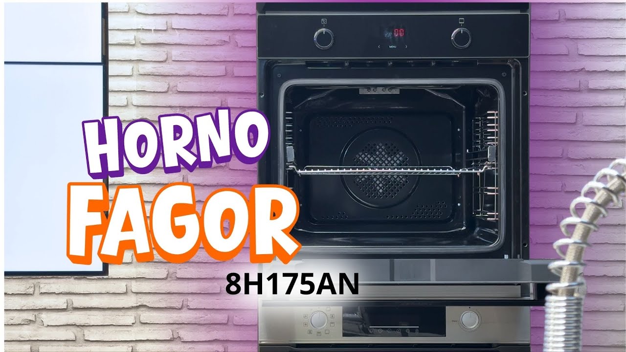 ♨ Fagor 8H175AN | Horno Multifunci&oacute;n de 77 litros con 6 alturas d y muy eficiente
