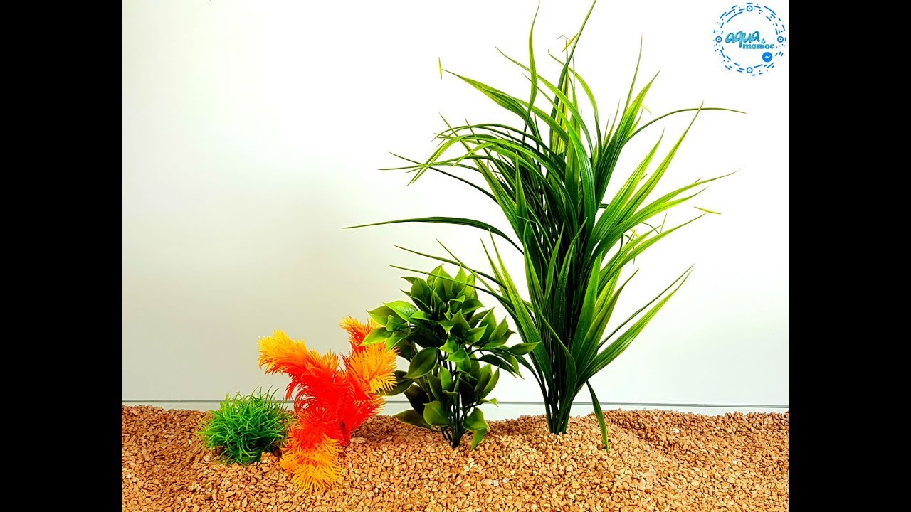 Aquarium fake plants artificial that look great in small fish tanks by