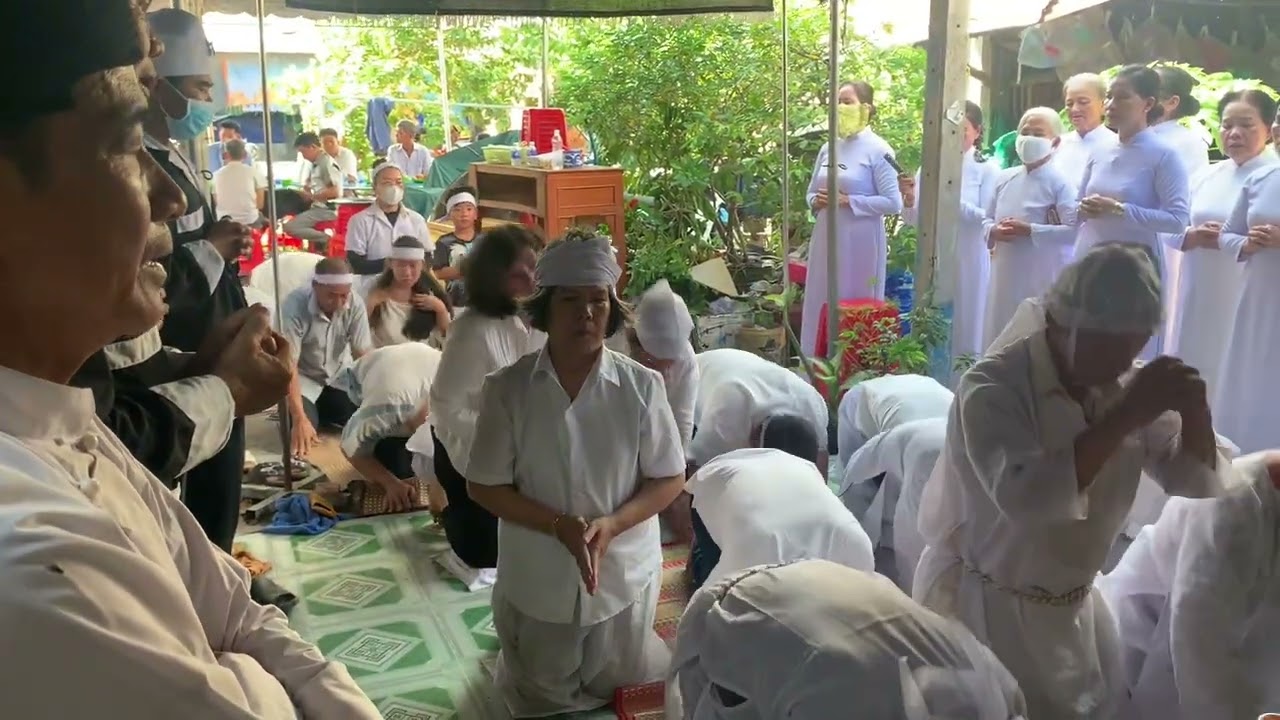 Đám tang cố đạo hữu Triệu Văn Trí