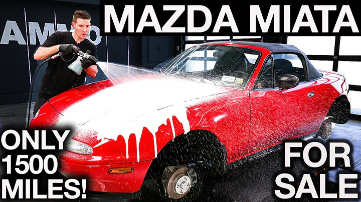 Mazda Miata Full Detail Only 1500 Miles For Sale!