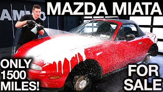 Mazda Miata Full Detail Only 1500 Miles FOR SALE Amazing Before and After! screenshot 5