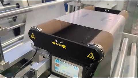 High speed trash bag making machine