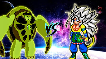 Ben 10 S3 V3 (all form) (New) VS Goku Mystic 5 in Jump Force Mugen