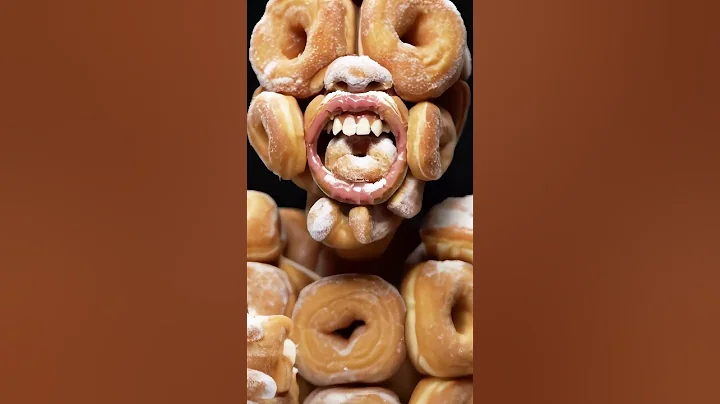 You are what you eat: donut edition #cursed #ai