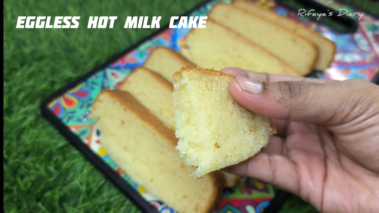 EGGLESS CAKE RECIPE IN TAMIL|EGGLESS HOT MILK CAKE RECIPE IN TAMIL|EGGLESS SPONGE CAKE #egglesscake