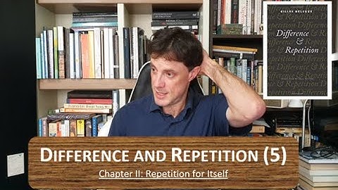 Deleuze - Difference and Repetition (5)