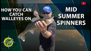 Catch More Mid-Summer Spinners for Walleyes | Jon Thelen’s Go-To Technique for Numbers and Size