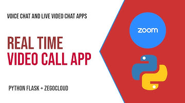 (Super Easy!) Build A Video Calling App With Flask And ZegoCloud