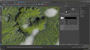 EasyTerrain 2.5 creating terrain inside Maya