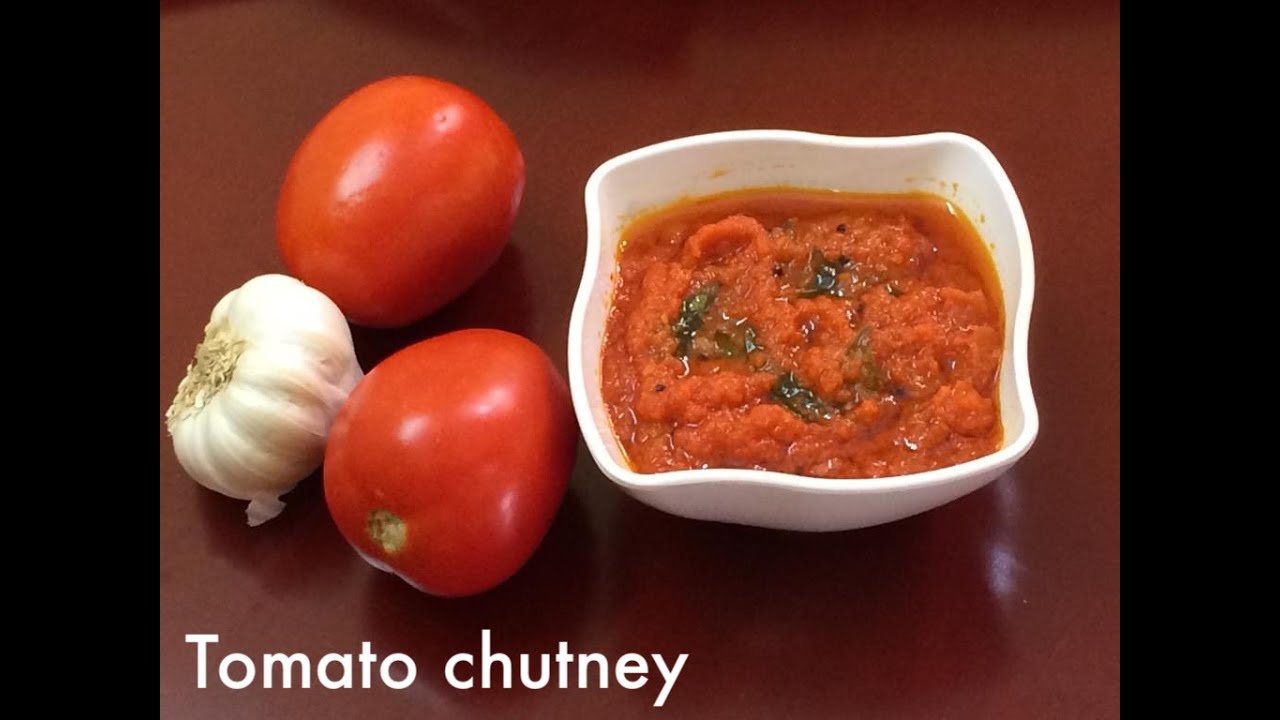 Tomato chutney recipe in tamil Chutney recipe for Idli and Dosa