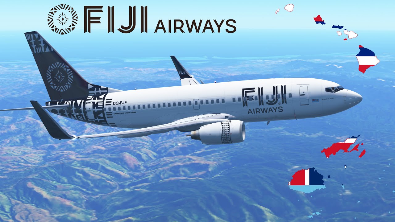 Infinite Flight Nadi to Honolulu Fiji Airways Boeing 737 YouTube