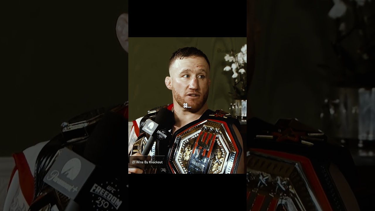 UFC Justin Gaethje - Spec Edit