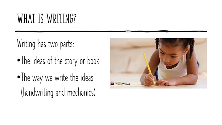 Writing instruction in early childhood