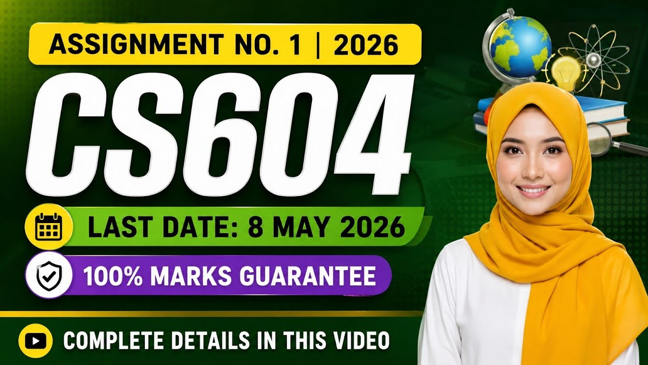 CS604 Assignment 1 Solution Spring 2026 | CS604 Assignment 1 2026 | VU ...