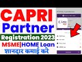 Capri partner registration 2023capri msme loancapri loan dsa agent 2023capri car loanloan dsa