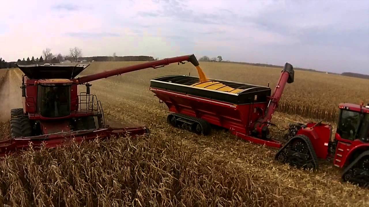 brent-grain-cart-harvest-drone-clips-youtube