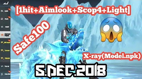 New Assets 5.Dec.18[1hit+Aimlock+Light+Scop4]Ros Hack Kh/Ros Cheat/Rule of survival Hack/Kh hack Ros
