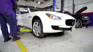 Maserati Quattroporte Suspension Overhaul