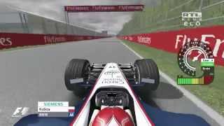 rFactor - F1 2004-2008 HUD   TV STYLE (Onboard Robert Kubica in Canada)
