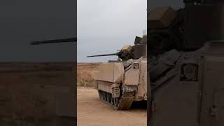 M240 Machine Gun Test Fire with Bradley Fighting Vehicle