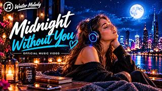 Midnight Without You 💙🌙 | Emotional Love Song | Romantic Western Pop | Wester Melody