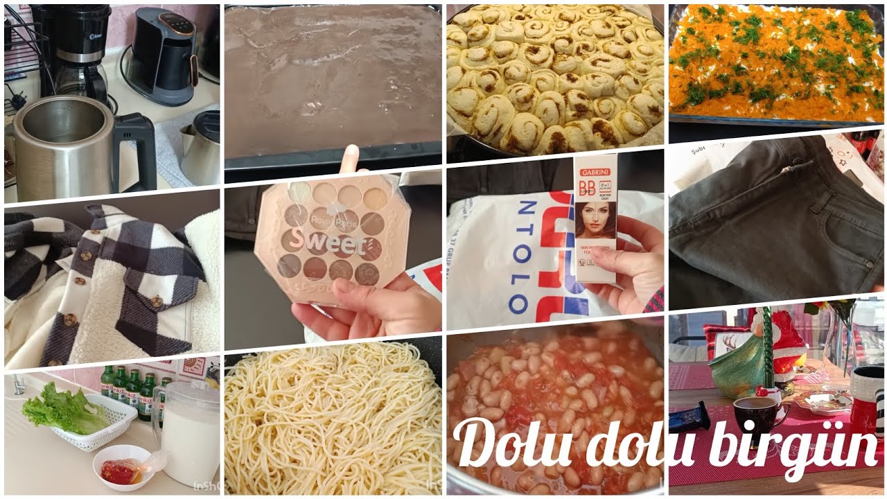 DOLU DOLU VLOG | MİSAFİR HAZIRLIĞI | ALIŞVERİŞ | GÜNÜN MENÜSÜ | TELAŞLI KOŞUŞTURMALI BİRGÜN